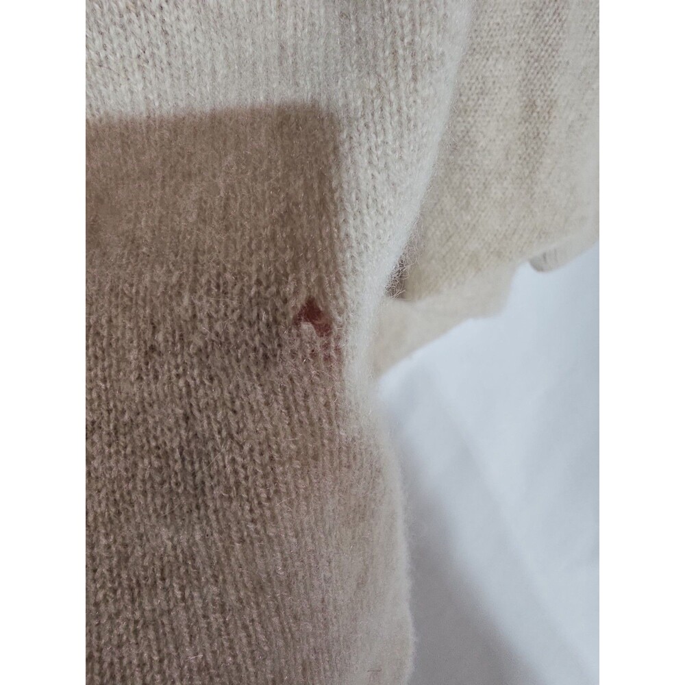C by Bloomingdale’s Cashmere Cocoon Cardigan Sweater XL Oatmeal Beige Shawl - Picture 7 of 7